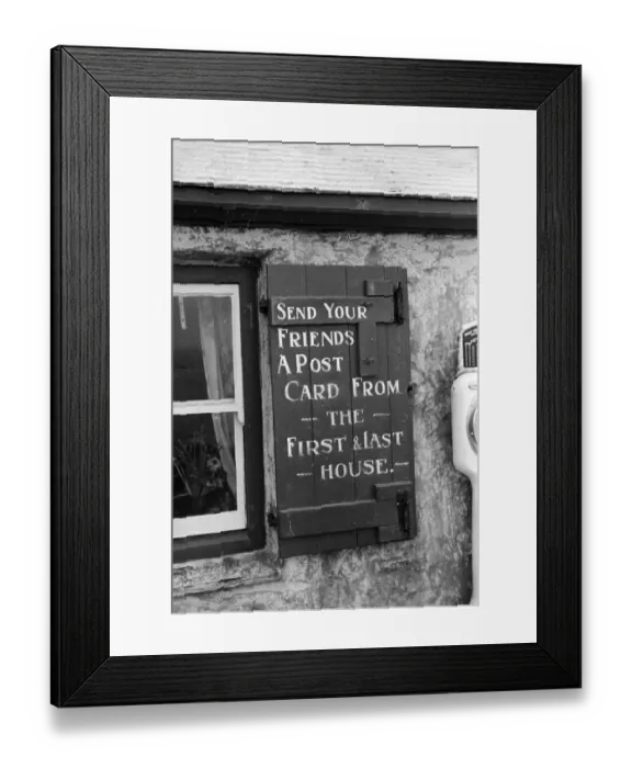 Framed Print : Message On Shutter Framed Print : Message On Shutter