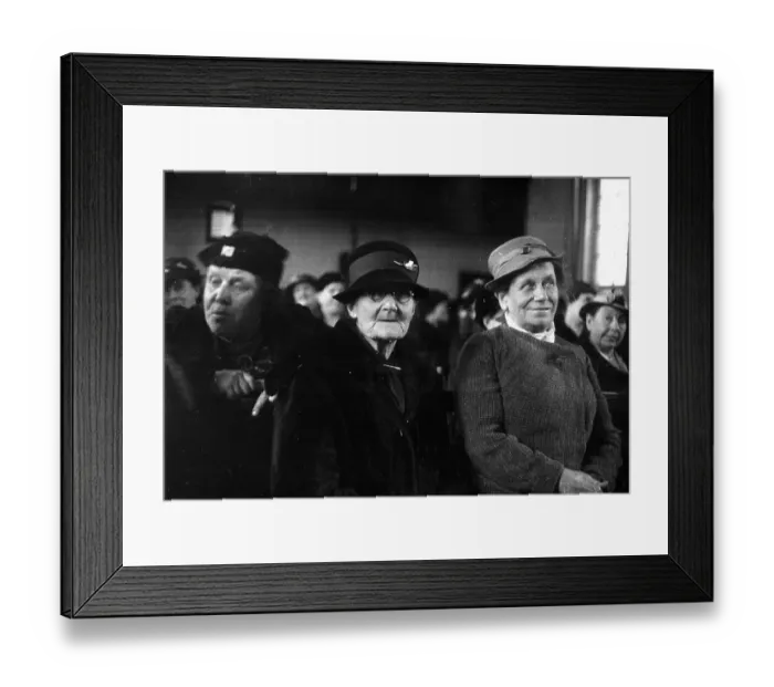 Framed Print : London Grannies Framed Print : London Grannies