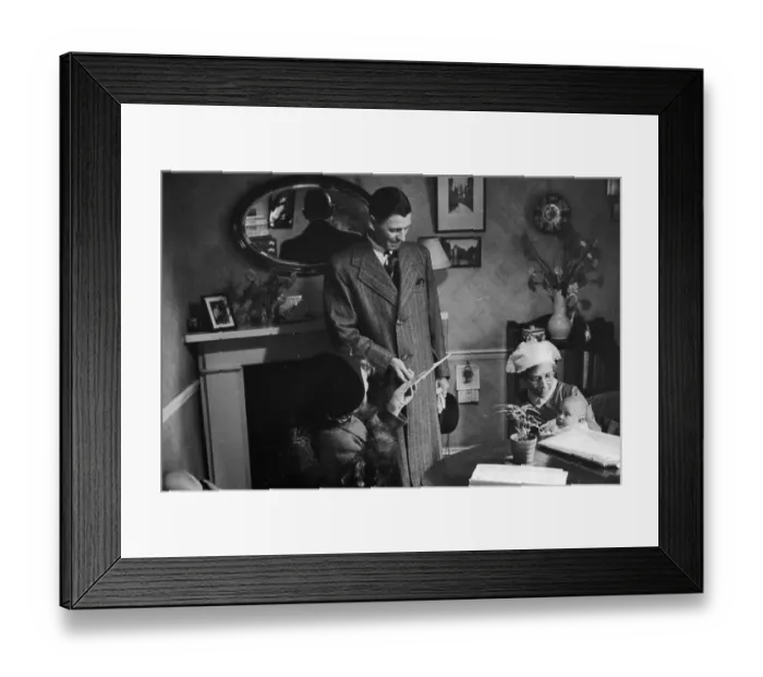 Framed Print : Baby's New Parents Framed Print : Baby's New Parents