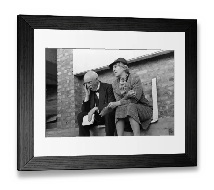 Framed Print : Two Spectators Framed Print : Two Spectators