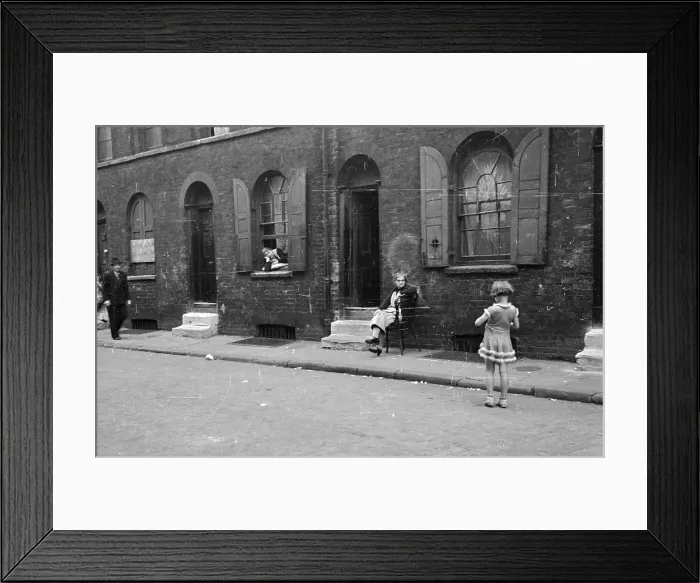 Framed Print : East End Street Framed Print : East End Street