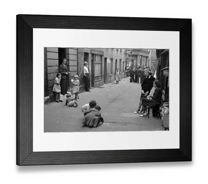 Framed Print : Playing In The Street Framed Print : Playing In The Street