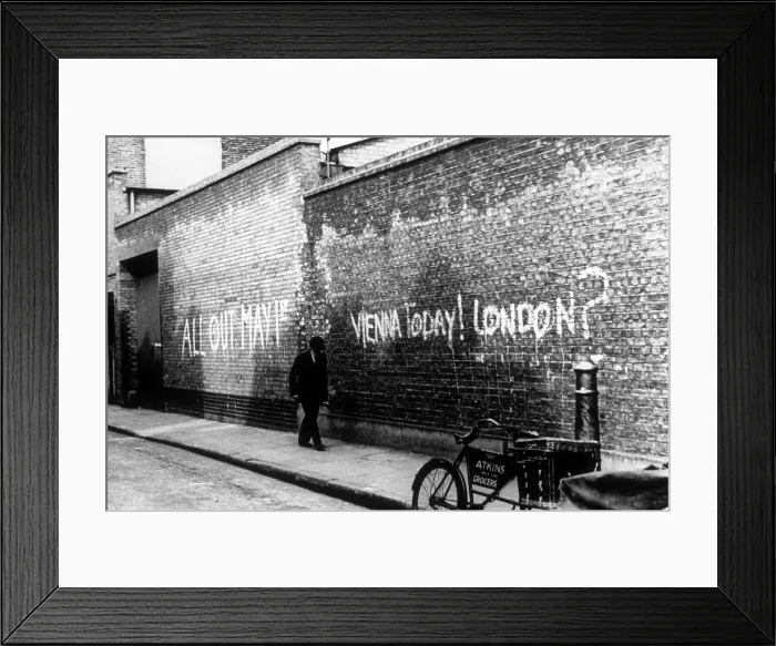 Framed Print : Communist Slogans Framed Print : Communist Slogans