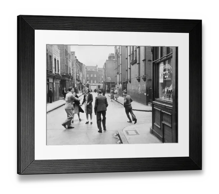 Framed Print : Whitechapel Streets Framed Print : Whitechapel Streets