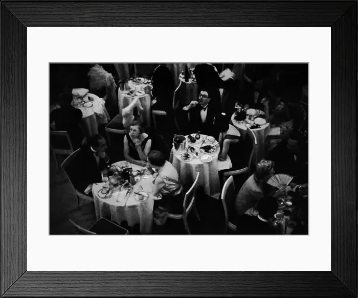 Framed Print : London Diners