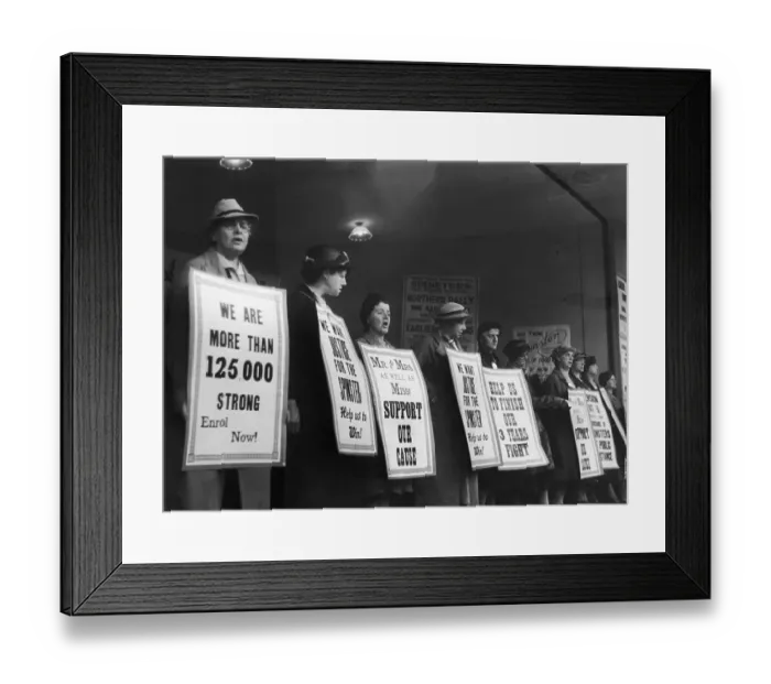 Framed Print : Pensions For Spinsters Framed Print : Pensions For Spinsters
