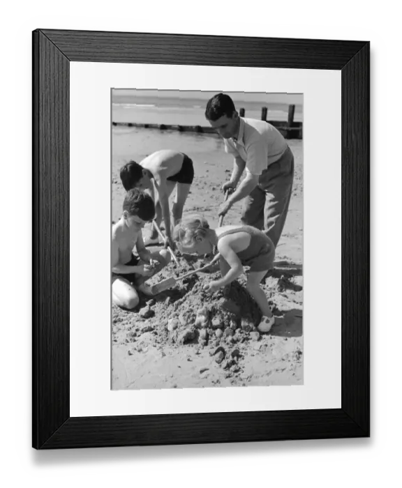 Framed Print : Family Castle Framed Print : Family Castle