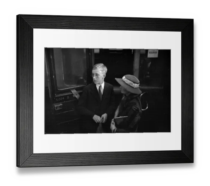 Framed Print : School Train Framed Print : School Train
