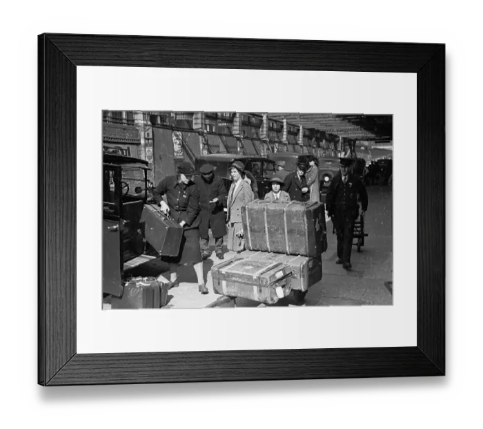 Framed Print : Trunk Load Framed Print : Trunk Load