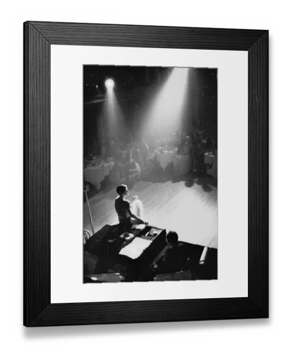 Framed Print : Cabaret. 8th October 1938: The midnight cabaret in a London nightclub Framed Print : Cabaret. 8th October 1938: The midnight cabaret in a London nightclub