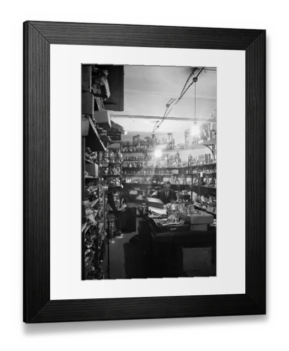 Framed Print : Silver Strongroom Framed Print : Silver Strongroom