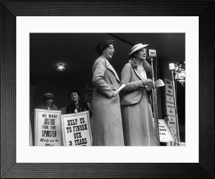 Framed Print : Spinster's Rights Framed Print : Spinster's Rights
