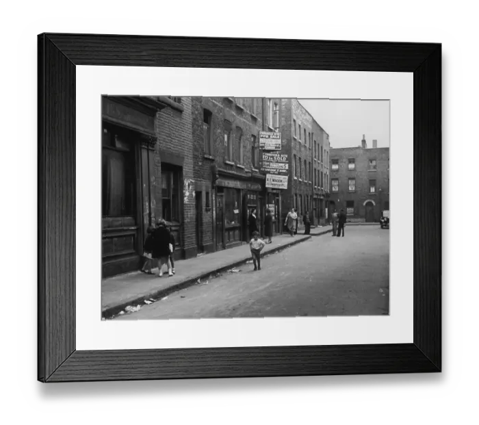 Framed Print : East End Street Framed Print : East End Street