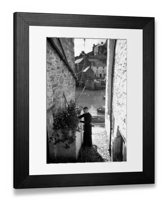 Framed Print : Tending Plants Framed Print : Tending Plants