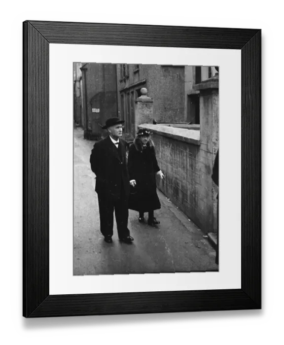 Framed Print : Walking To Church