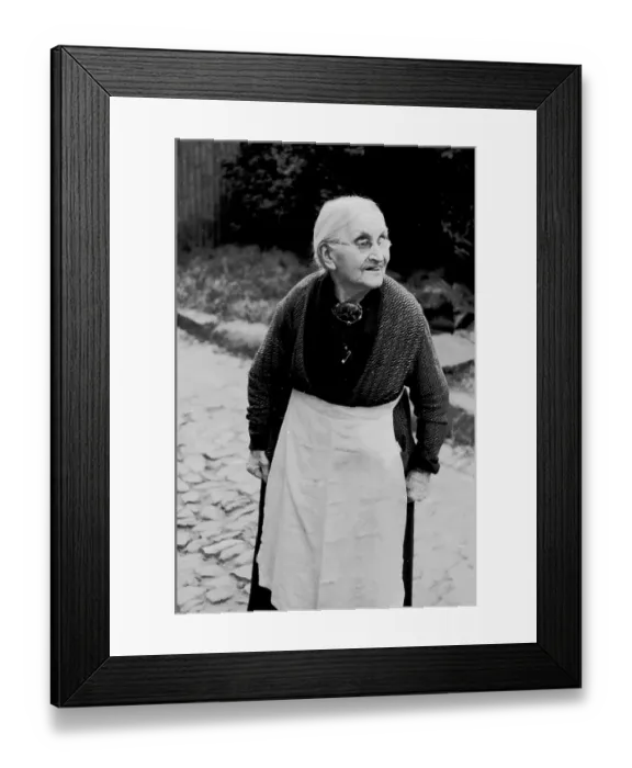 Framed Print : Cornish Woman Framed Print : Cornish Woman