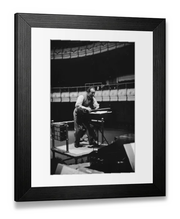 Framed Print : Sir Henry Rehearses Framed Print : Sir Henry Rehearses