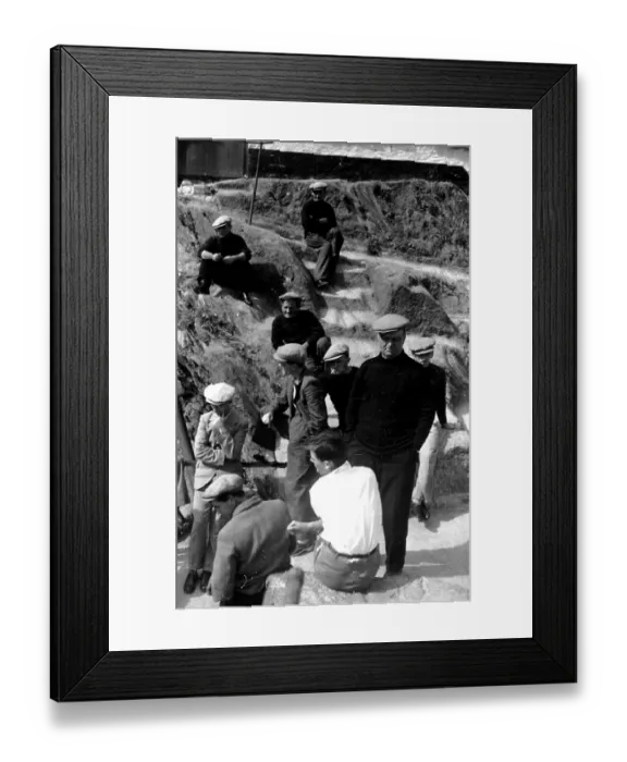 Framed Print : Cornish Men Framed Print : Cornish Men