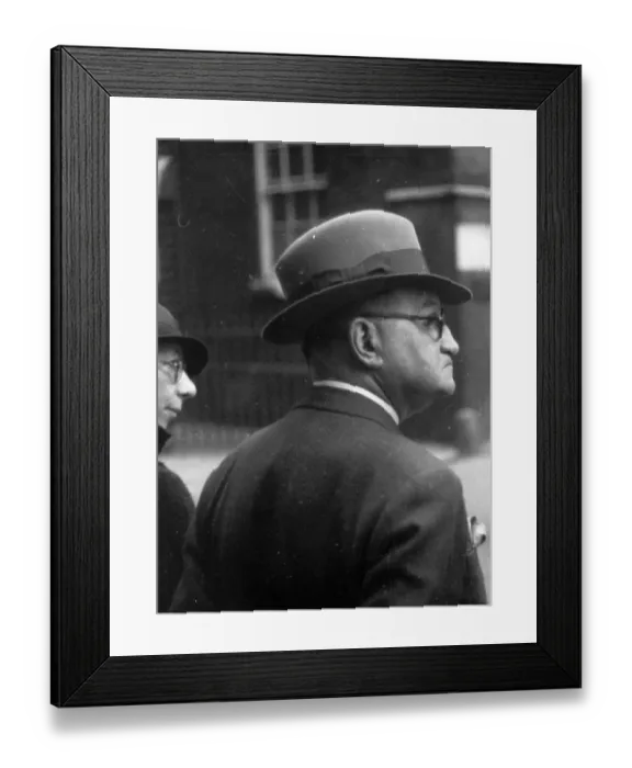 Framed Print : Man In Crowd