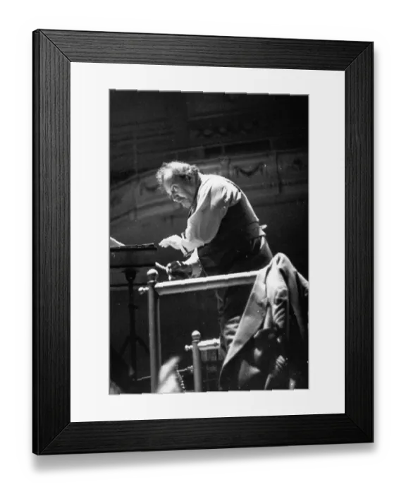 Framed Print : Wood Conducting