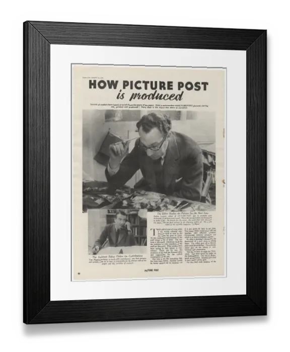 Framed Print : Picture Post Production Framed Print : Picture Post Production