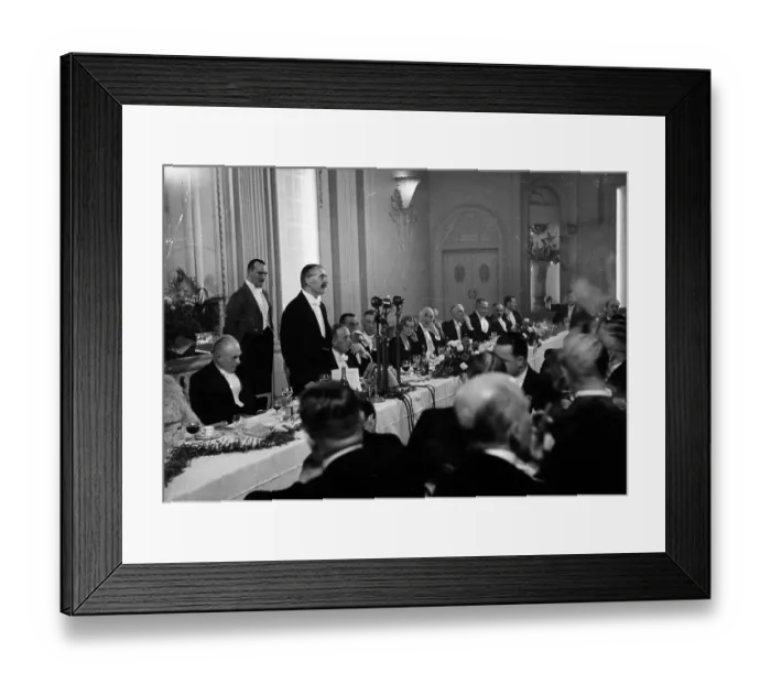 Framed Print : After Dinner Speech