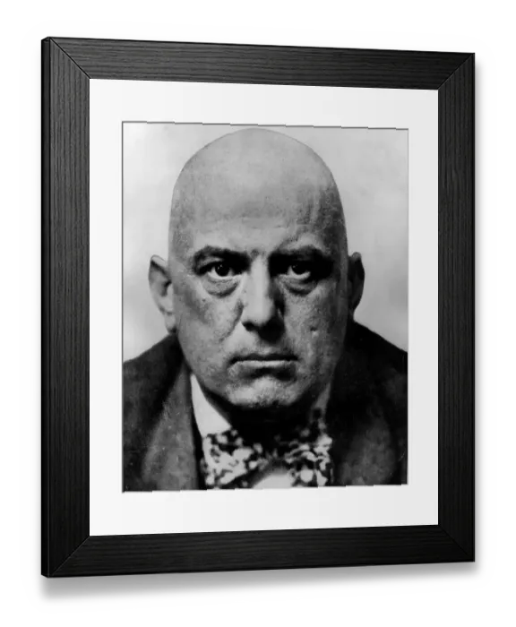 Framed Print : Aleister Crowley Framed Print : Aleister Crowley