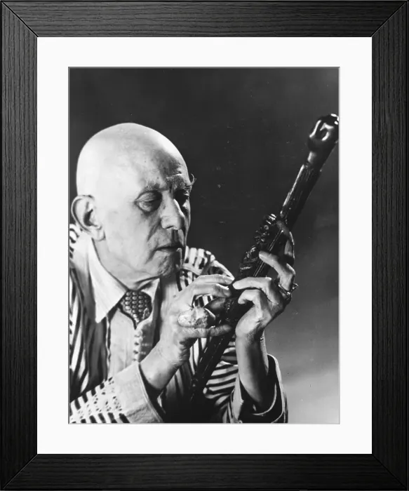 Framed Print : Aleister Crowley