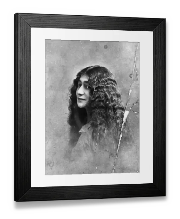 Framed Print : First Perm Framed Print : First Perm