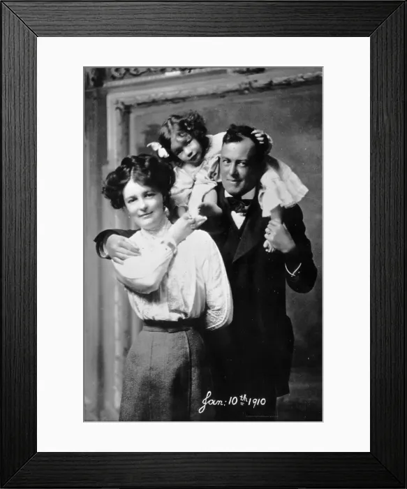 Framed Print : Crowley Family Framed Print : Crowley Family