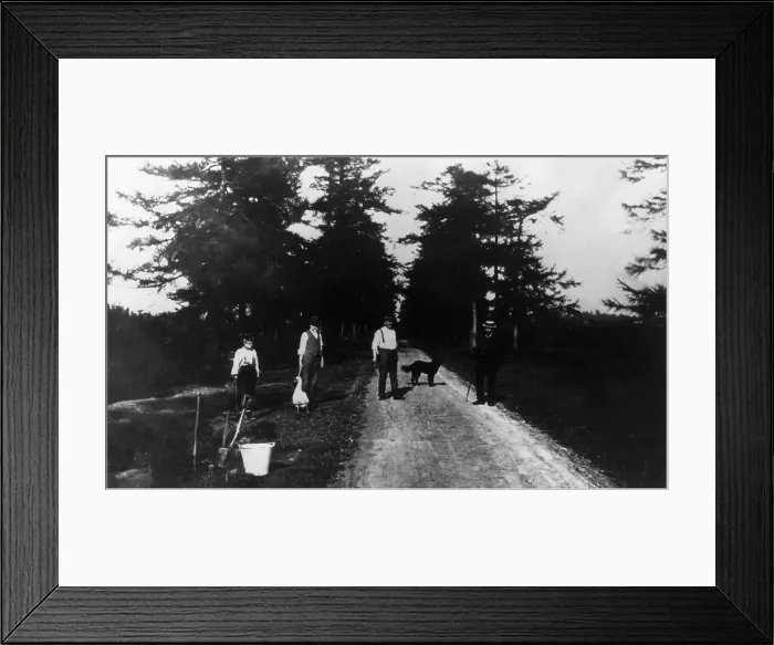 Framed Print : Dawson At Piltdown Framed Print : Dawson At Piltdown