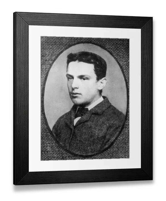 Framed Print : Teenage Lloyd George