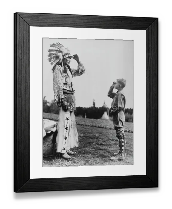 Framed Print : Chief Bull Plume Framed Print : Chief Bull Plume