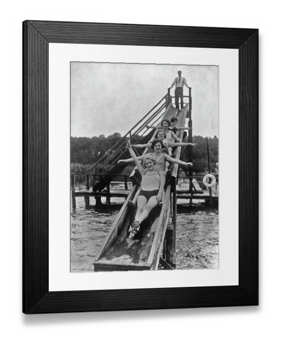 Framed Print : German Summer Resort Framed Print : German Summer Resort
