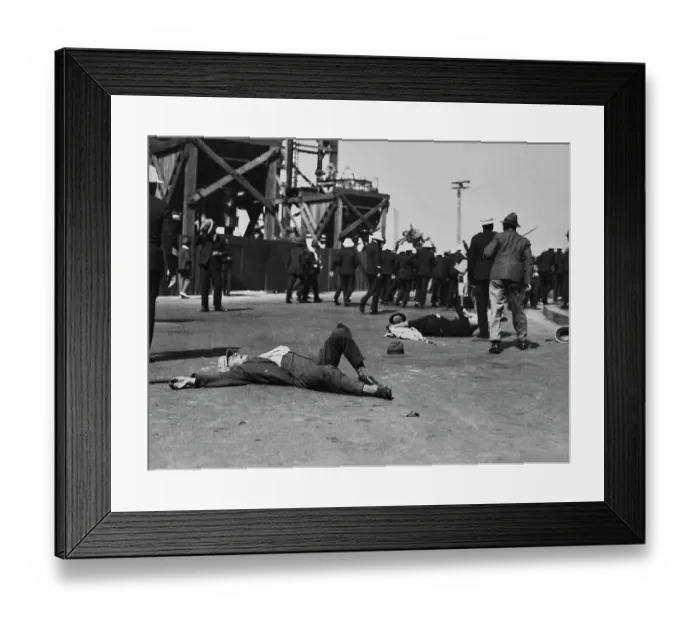 Framed Print : Communist Riots, Sydney, NSW Framed Print : Communist Riots, Sydney, NSW