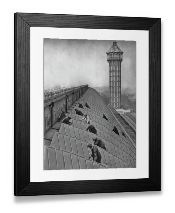 Framed Print : Spring Cleaning Crystal Palace