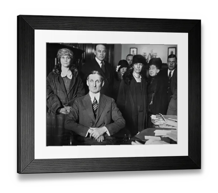 Framed Print : William Gibbs McAdoo, American Politician