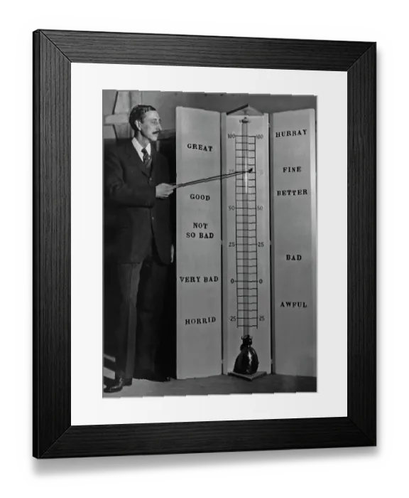 Framed Print : Conductor Ernest Schelling