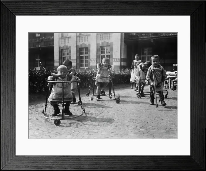 Framed Print : Walking Frames & Crutches Framed Print : Walking Frames & Crutches
