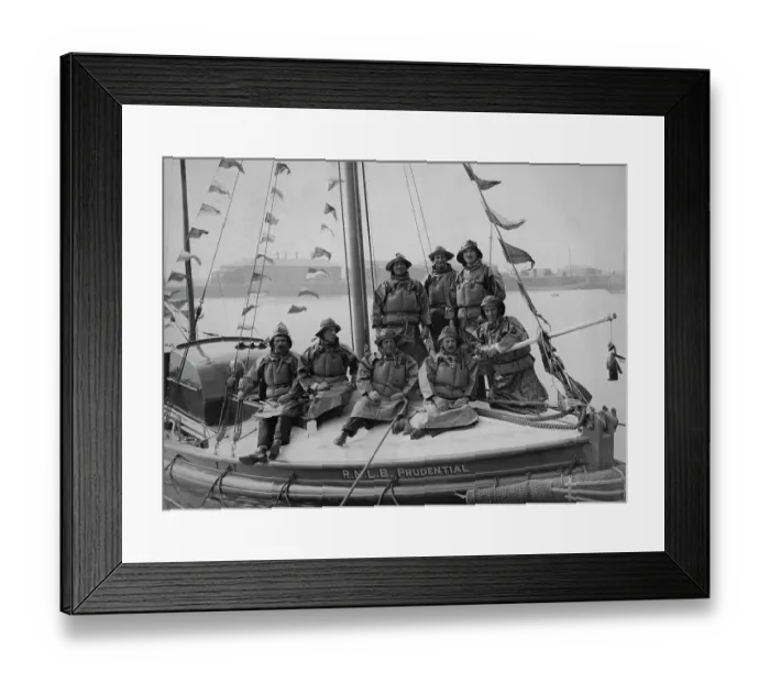 Framed Print : RNLB Prudential Inauguration Ceremony, 1926 Framed Print : RNLB Prudential Inauguration Ceremony, 1926