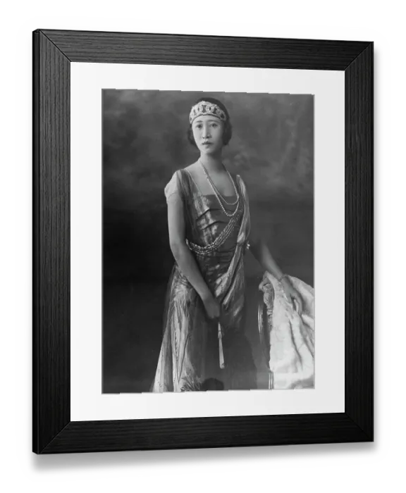 Framed Print : Madame Wellington Koo, Chinese-Indonesian Socialite Framed Print : Madame Wellington Koo, Chinese-Indonesian Socialite