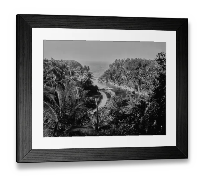 Framed Print : Priestmans River, Portland, Jamaica Framed Print : Priestmans River, Portland, Jamaica