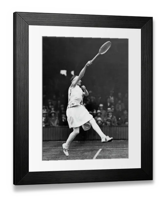 Framed Print : Kitty McKane Godfree At Wimbledon Framed Print : Kitty McKane Godfree At Wimbledon