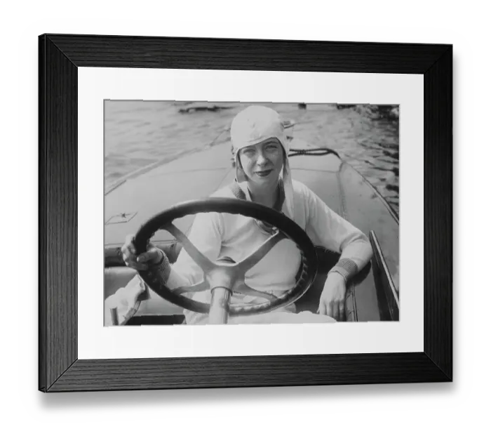 Framed Print : Delphine Ione Dodge Cromwell, American Heiress