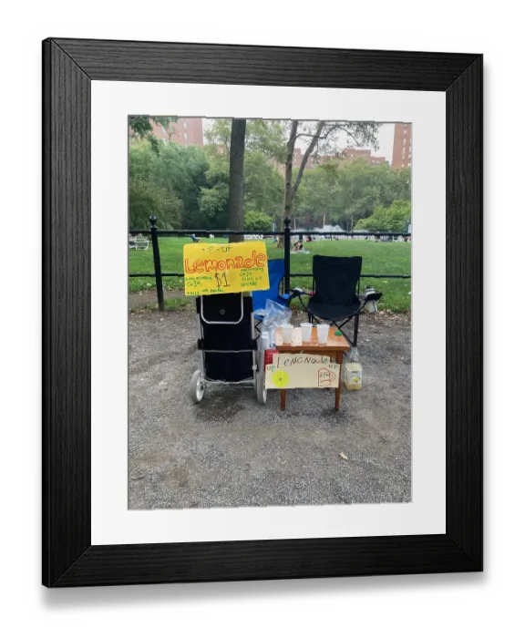 Framed Print : Bill Tompkins Lemonade stand Archive Framed Print : Bill Tompkins Lemonade stand Archive