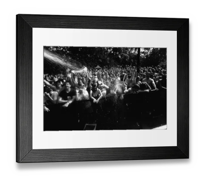 Framed Print : Bill Tompkins Crowd waterdown Archive Framed Print : Bill Tompkins Crowd waterdown Archive
