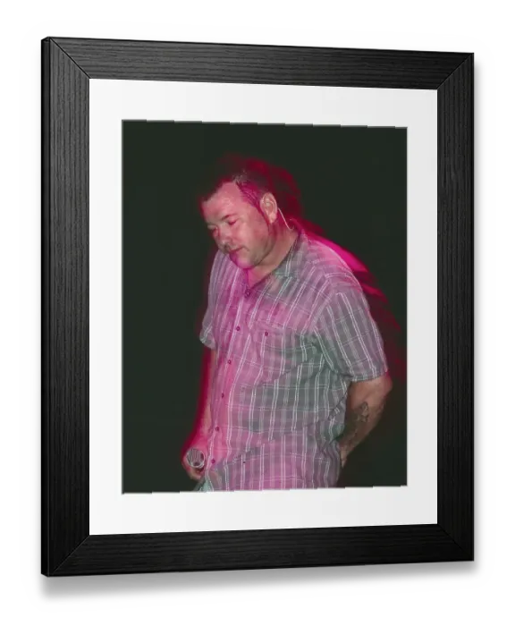 Framed Print : Bill Tompkins Steve Harwell, lead singer of Smash Mouth Archive