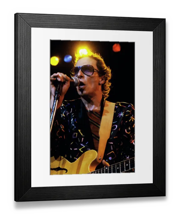 Framed Print : Graham Parker & The Rumour Plays The Agora Ballroom, Atlanta Framed Print : Graham Parker & The Rumour Plays The Agora Ballroom, Atlanta