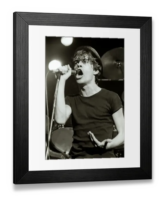 Framed Print : David Johansen Live Framed Print : David Johansen Live