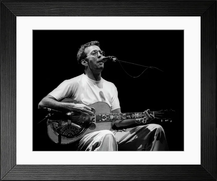 Framed Print : Eric Clapton live Framed Print : Eric Clapton live